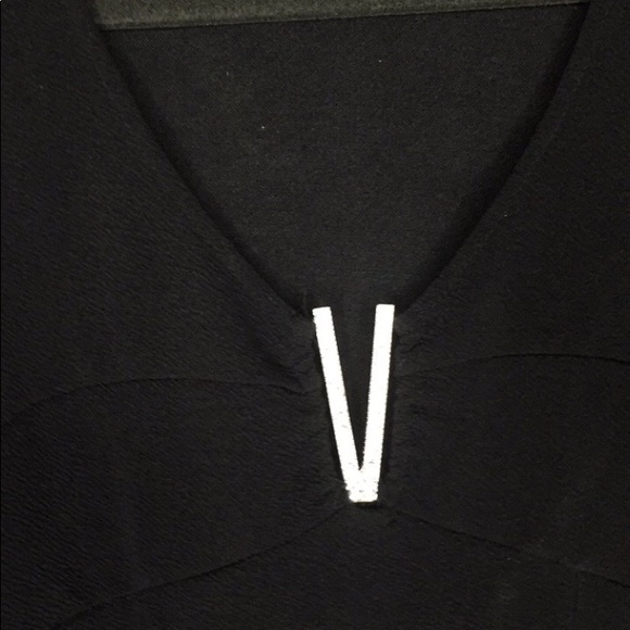 Black peplum top - Picture 2 of 2